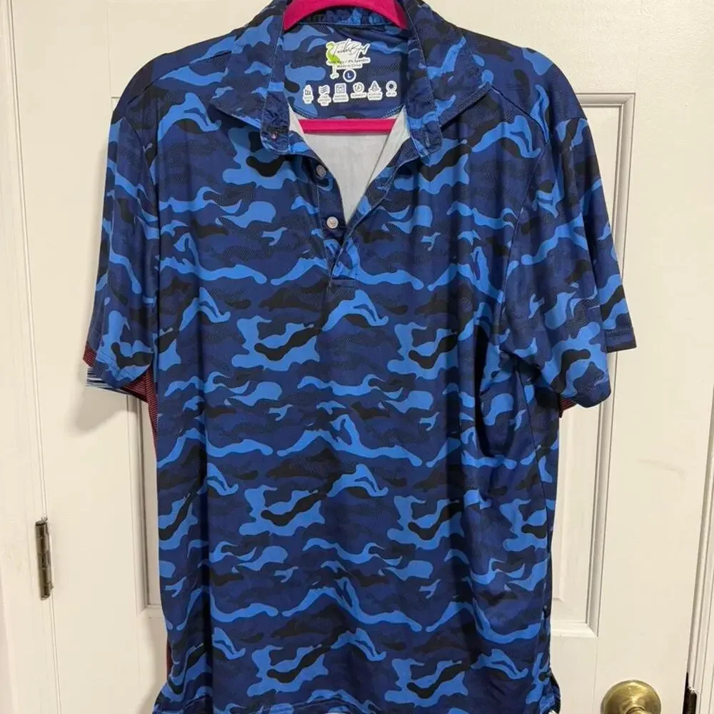 Bundle of 3 TailorByrd Polo Shirts Size Large - Picture 2 of 5